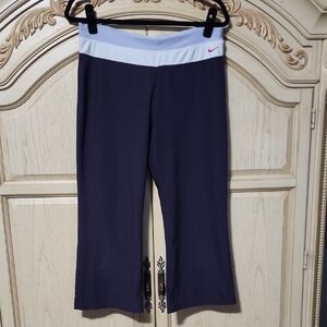 Nike Black and White Workout Pants